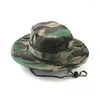 Baretten Klimhoeden Outdoor Jungle Militaire Camouflage Hoed Vissen Kamperen Barbecue Katoen Bergsporten