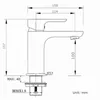 Badkamer Wastafel Kranen Messing Commerciële Wastafelmengkranen Hoge Kwaliteit Mat Zwart Mengkraan Eengreeps Badrandcombinaties 12-030B-short