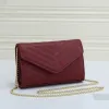 Projektant torby na ramię Crossbody Women Messenger Glod łańcuch Portfel Bezpłatne dostawa Koperta Czarna torebki w kształcie litery Y w kształcie litery Y w kształcie litery Y