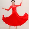 Bühnenkleidung Damenmode Ballsaal Tanzkleid Modern Dance Wettbewerb Kostüm Walzer Tango Quickstep Kleider