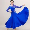 Bühnenkleidung Damenmode Ballsaal Tanzkleid Modern Dance Wettbewerb Kostüm Walzer Tango Quickstep Kleider