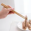 箸10xキッズ箸セット日本の韓国韓国の食器dump子ラーメン麺のための素朴な料理