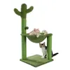 Tiragraffi per mobili per gatti Cute Cactus Pet Cat Tree Toy con pallina tiragraffi per gatto Kitten Climbing Mushroom Condo Protecting Furniture Fast Delivery 230621