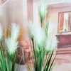 Decorative Flowers High Quality Artificial Reed Grass Simulation Onion Bunch Wedding Fake Garden Flower Greening Office Family House Decor