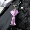 Keychains Bag Pendent Love Heart Keyring Keychain Tassel Bohemian Car Holder Shape