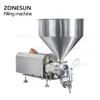 ZONESUN Paste Filling Machine ZS-RPGT900 Semi-Automatic Sesame Sauce Bottle Viscous Liquid Rotor Pump Jam Peanut Butter Packing