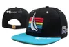 ピンクイルカヒョウストラップバック野球帽Casquettes Chapeus Unisex Spring Summer Hip Hop Men Whole Snapback Hats