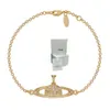 Braccialette da tennis del braccialetto di saturno Bracciale Bracciale Donne Gold Designer Gioielli Vivi con tendenze della scatola