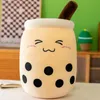 25/35/50 cm Simulation Obst Milch Tee Tasse Kissen Plüsch Spielzeug Kleine Perle Milch Tee Nette Und lustige Puppe Kreative Dekoration