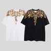 Mb Short Sleeve Python Lion Head Color Feather Wing T-shirt Trendy Brand Loose Couple Costume Dress Summerk8tw 63U1F