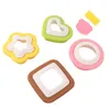 Bakningsverktyg Sandwich Cutter Mögel Toast Mold Round Form Plast Safe Hygiene For Restaurant