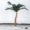 Symulacja zewnętrzna krajobraz kokosowy Widok okna Hotel Modelowanie światła światła światła drzewa