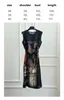 Runway Dress 2023 Spring Summer Art Printed Silk Dress