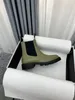 Jesienne zimowe elastyczne buty kobiety designerskie buty gęste solone buty casual bootsoft cowhide platforma buty skórzana moda moda dla kobiet butów duży rozmiar 35-42 z pudełkiem