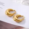 Dingle örhängen köp guldfärg koppar dropp kvinnlig bröllop smycken 2023 trendiga Bomehian örhänge för elegant kvinnor gåva