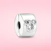 925 Pounds Silver New Fashion Charm Original Boule, Dédié, Compatible avec Bracelet Pandora, Perles