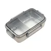 Учебная посуда наборы многослойной из нержавеющей стали, контейнер, изоляция Bento Box Kitchen Accessories mutfak aksesuarlari
