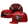 Casquettes de baseball Designer unisexe de luxe Snapbacks Hat All Team Logo Hats Meshsnapback Sun Flat Cap Sports de plein air Snapback Fitted Hip Hop E Dhevi