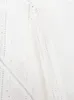 Женские блузки Cos Lris 2023 Весна и летняя модная пуговица с закрытым подолом с рубашкой с длинными рукавами из бисера с длинными рукавами 7521041
