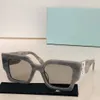 2023 couleur mélangée kaki imprimé léopard haut de gamme Boutique PC matériel cadre épais plein cadre femmes luxe qualité lunettes de soleil à la mode plage voyage style polyvalent