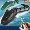 2.4GHz RC Bateau Télécommande Serpent Python Jeux D'eau Jouets Bateau Parodie Jouet Pour Piscines Lacs Étangs Enfants Cadeaux 6+