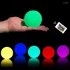 Glow Ball Light 3,15 pouces lumières LED piscine étanche jardin coloré changement de couleur