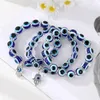 Classic Design Animal Charm Bracelet 10MM Blue Evil Eye Beads Bracelets Jewelry for Gift