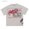Camisa masculina feminina verão Rapper Wash Cinza Heavy Craft Unissex Manga curta Top High Street Fashion Retro T-shirt S-xxxl Sem rótulo 0p3a 2hbbq{category}
