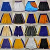 Klassisk retro mesh basketball shorts man film andas andas träning strand byxor tröjor byxa kort lila vit gul