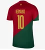 NEW 2024 CR7 Soccer Jerseys 24 25 RONALDOS JOAO FELIX RUBEN DIAS football shirt BERNARDO B. FERNANDES Portugal SILVA camisa de futebol JOAO CANCELO men kids kits