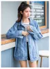 Giacche da donna in vendita 2023 Primavera Estate Donna Donna BF Denim Giacca allentata manica lunga Jean Coat Outwear Harajuku Oversize Casual