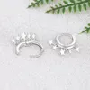 Boucles d'oreilles pendantes personnalité étoile à cinq branches boucle d'oreille 2023 mode argent plaqué Hip Hop pour hommes femmes tendance fête bijoux