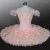 Stage Wear Girls Sequined Ballerina Ballet Tutu Dress Kids Swan Lake Pancake Dancing Costumes Teenage Wedding Show Clothes