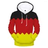 Men's Hoodies 3 To 14 Years Kids Hoodie Flag Portugal Argentina Germany Russia Brazil USA Sweatshirt Boys Girls Casual Jacket Clothes Tops