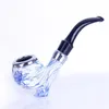 Smoking Pipes Beginner's Introduction to Metal Smoke Pot and Dry Pipe Playing with Dry Tobacco Bags, Rubber Wood Easy to Clean Filter Element, Male