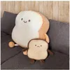Pillow Creative Simulation Cute Cartoon Bread Plush Sofa Pillows Soft Stuffed Hold Sleeping Cushion Children Toys