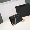 럭셔리 디자이너 가죽 가방 여성 핸드백 크로스 바디 woc loulou lady shoulder bag 플립 커버 팜 토트 코인 지갑 소형 카드 홀더 퀼트 봉투 가방