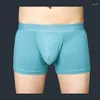 Mutande Uomo Slip ultra-bassi con custodia per pene super grande Rigonfiamento elastico Sexy Lingerie Cock Bag Gay Special U-convex Boxer Migliora erotico