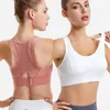 Yoga Outfit Gym Push Up Crop Top Frauen Sport-Bh Tank Fitness Hohl Atmungsaktiv Sexy Lauf Sportlich Sportswear Unterwäsche
