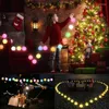 Glow Ball Light 3,15 pouces Lampes d'extérieur Glowing Pool Lights Waterproof Garden Colorful Color