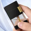 New Windproof Transparent Gas Refill Lighter Jet Torch Cigar Cigarette Flint Lighter Retro Butane Lighter Smoking Accessories Gadgets