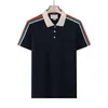 designer mens polo shirt vêtements de marque d'été luxe gg polo tshirt men casual polo mode serpent abeille impression broderie t shirt high street mens polos