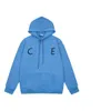 Estilista CLINE Men Hoodies CE Sweatshirts Pullover Manga Comprida Celins Letter Moda Suéter de Lã com Capuz Casal Outono Moda Casual Estilo Versátil