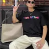 Summer Mens T Shirt Shorts Sleeve Luxury Fashion Shirts Graphic Tee Letter Designer för män Casual överdimensionerade Clting Tops U90A