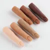 False Nails Soft Silicone Practice Fake Finger Nail With Joints Bendable Fingernails Tips Manicure Training Model Accesories TRGJ