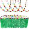 Dekorativa blommor 3 st 3m ornament hem dekor inomhus utomhus hängande konstgjorda blommor diy hantverk hawaiian lei tropiska luau party sommar