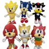 Vente en gros Anime 6 sortes SONIC jouets en peluche jeux pour enfants Playmate Company cadeau d'activité décoration de la chambre