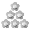 Nappe 6 Pcs Magnétique Nappe Pendentif Fixation Floral En Acier Inoxydable Clips Pour Fleur Forme En Métal Décor Extérieur