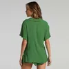 Damenbadebekleidung Strand Pareos Frauen 2023 Sommerkleid Badeanzug draußen LED-Licht Party tragen Baumwolle Damen Pyjamas zu Hause solide Ausflüge