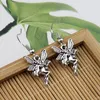 Серьги Серьги Винтажная модная заявление Killua Drop For Women Jewelry Gif